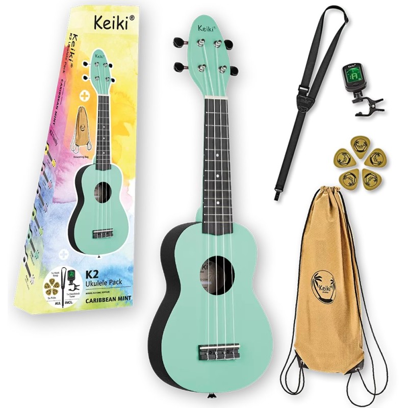 ORTEGA KEIKI K2-CBM+torba+pribor UKULELE