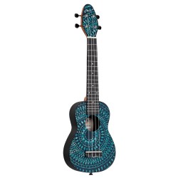 ORTEGA KEIKI K2SS-BKC+torba+pribor UKULELE
