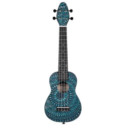 ORTEGA KEIKI K2SS-BKC+torba+pribor UKULELE