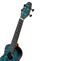 ORTEGA KEIKI K2SS-BKC+torba+pribor UKULELE