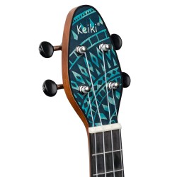 ORTEGA KEIKI K2SS-BKC+torba+pribor UKULELE
