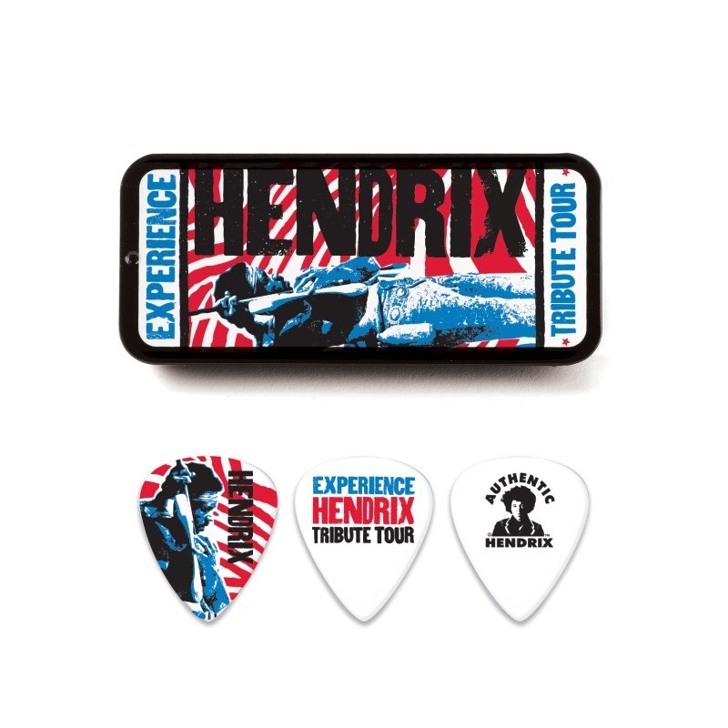 JIM DUNLOP JIMI HENDRIX EXPERINCED? PICK TIN JH-PT01M TRZALICE
