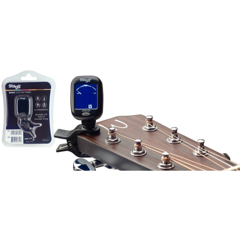 STAGG CTU-C1 CHROMATIC CLIP ŠTIMER