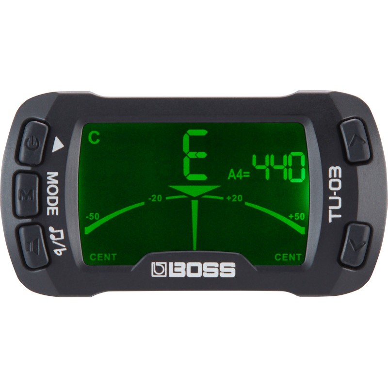 BOSS TU-03 Clip-On chromatic tuner/metronome ŠTIMER