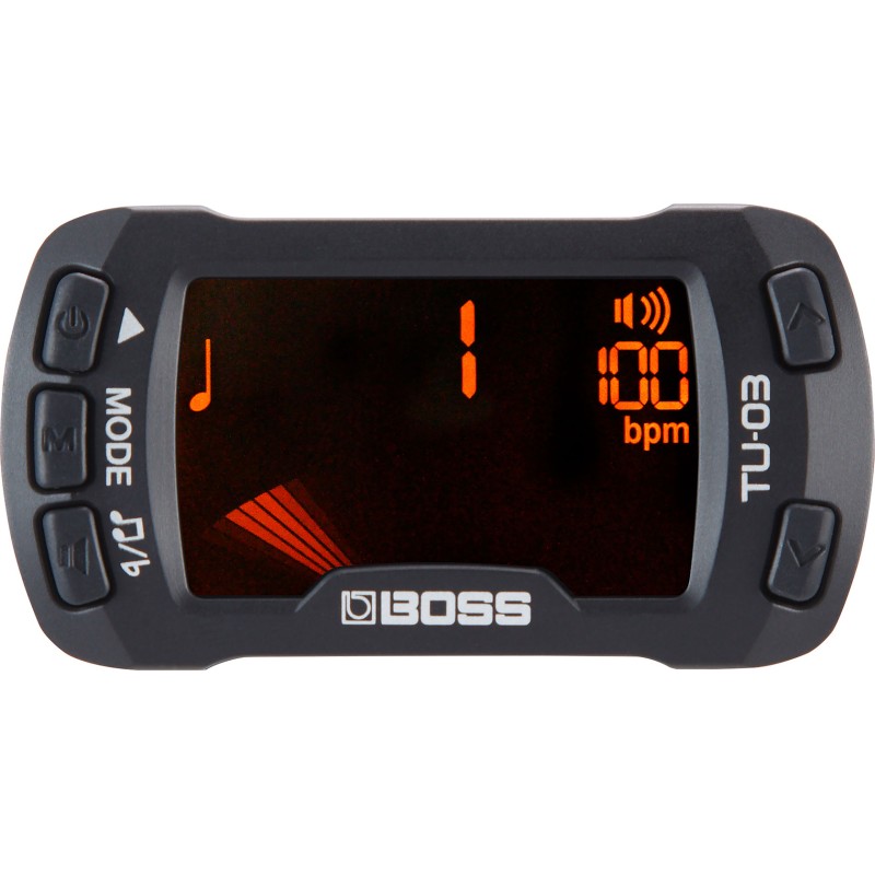 BOSS TU-03 Clip-On chromatic tuner/metronome ŠTIMER