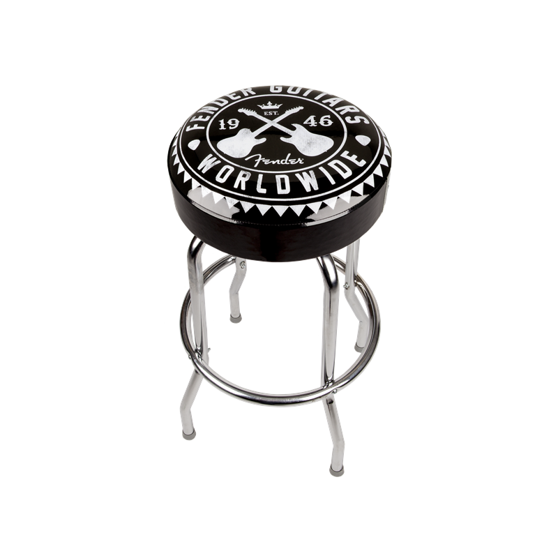 FENDER WORLDWIDE BARSTOOL BLK STOLICA