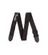 FENDER 2" POLY GREY LOGO STRAP REMEN