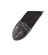 FENDER 2" POLY GREY LOGO STRAP REMEN