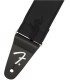 FENDER 2" WEIGHLESS RUNNING LOGO BLACK/BLACK REMEN