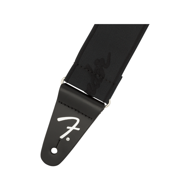 FENDER 2" WEIGHLESS RUNNING LOGO BLACK/BLACK REMEN
