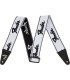 FENDER 2" WEIGHLESS RUNNING LOGO WHITE/BLACK REMEN