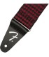FENDER HOUNDSTOOTH STRAP RED REMEN
