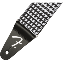 FENDER HOUNDSTOOTH STRAP WHITE REMEN