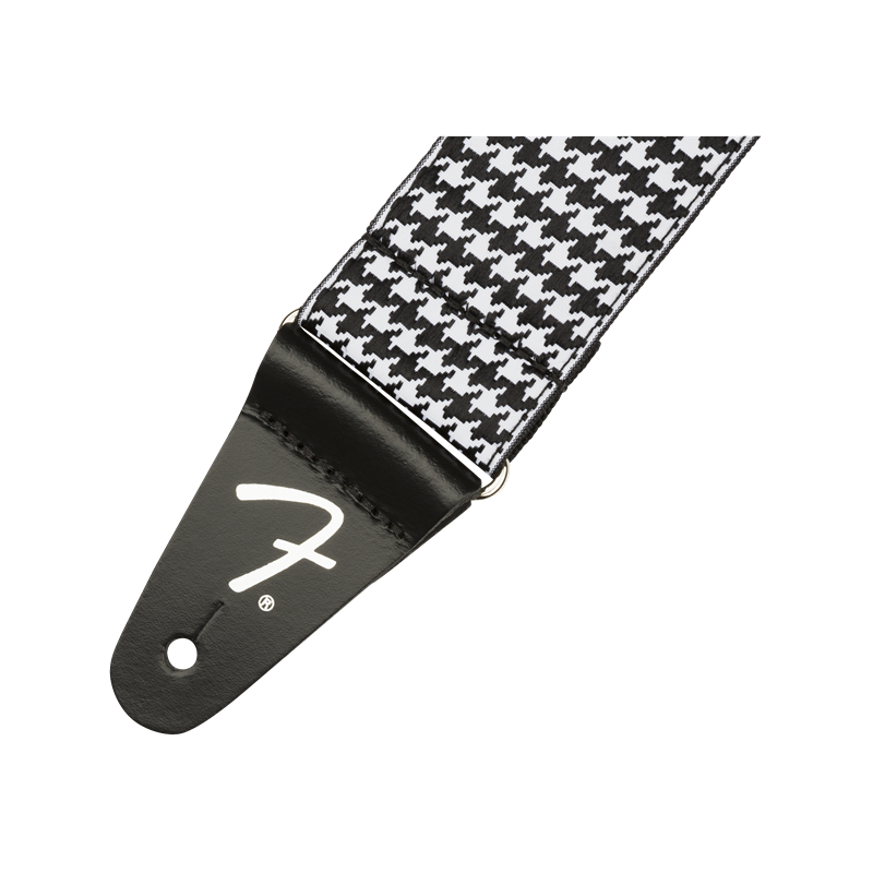 FENDER HOUNDSTOOTH STRAP WHITE REMEN