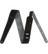 FENDER 2" REVERSIBLE SUEDE STRAP - BLK/GRY REMEN