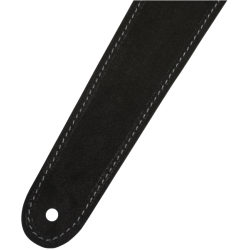 FENDER 2" REVERSIBLE SUEDE STRAP - BLK/GRY REMEN
