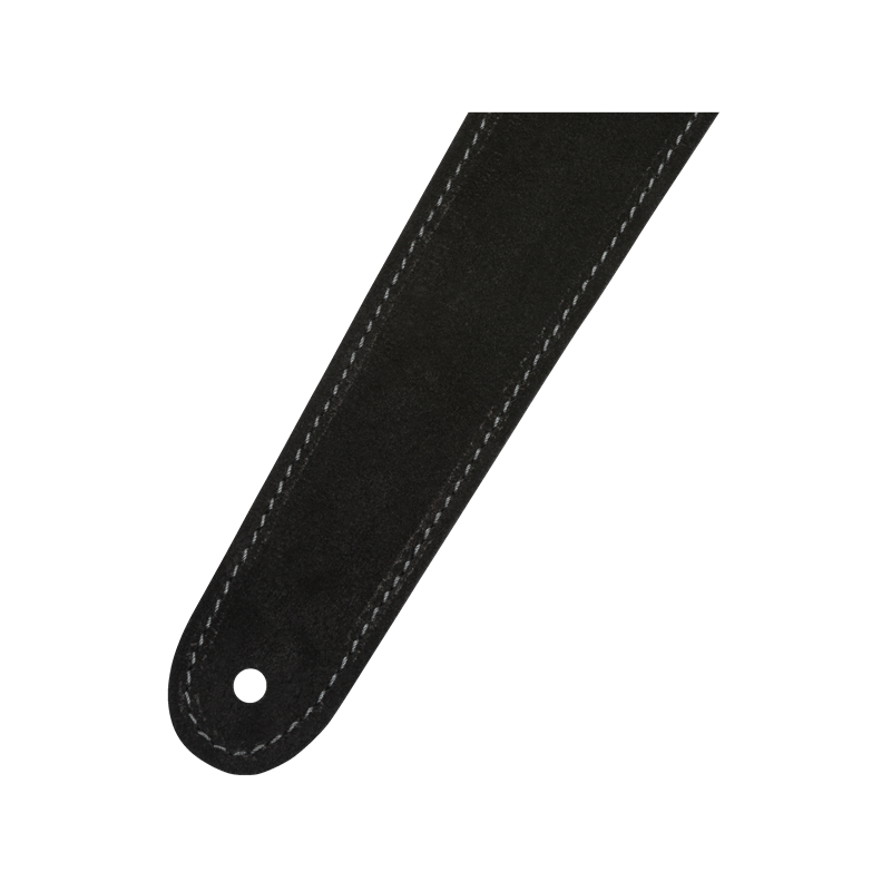 FENDER 2" REVERSIBLE SUEDE STRAP - BLK/GRY REMEN