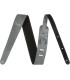 FENDER 2" REVERSIBLE SUEDE STRAP - BLK/GRY REMEN