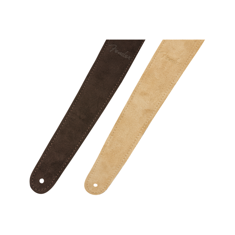 FENDER 2" REVERSIBLE SUEDE STRAP - BRN/TAN REMEN