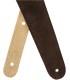 FENDER 2" REVERSIBLE SUEDE STRAP - BRN/TAN REMEN