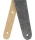 FENDER 2" REVERSIBLE SUEDE STRAP - GRY/TAN REMEN
