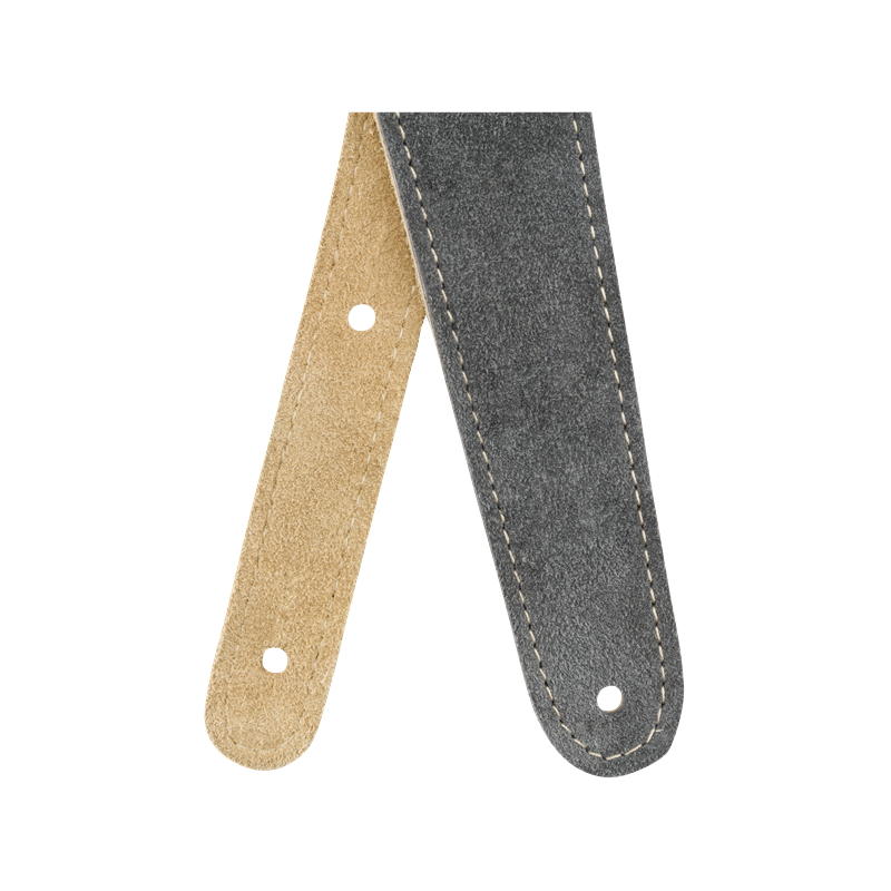 FENDER 2" REVERSIBLE SUEDE STRAP - GRY/TAN REMEN