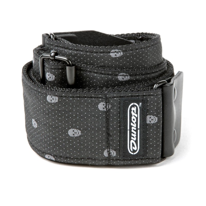 DUNLOP DD67-07 JACQUARD GREY SKULL REMEN