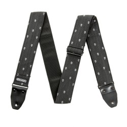 DUNLOP DD67-07 JACQUARD GREY SKULL REMEN