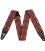FENDER 2" FESTIVAL STRAP RED REMEN