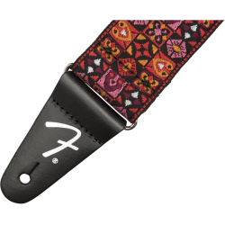 FENDER 2" FESTIVAL STRAP RED REMEN