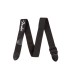 FENDER 2" POLY WHITE LOGO STRAP REMEN