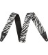 FENDER 2" WILD ZEBRA PRINT REMEN