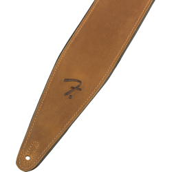 FENDER 2.5" RIGHT HEIGHT LTHR COGNAC REMEN