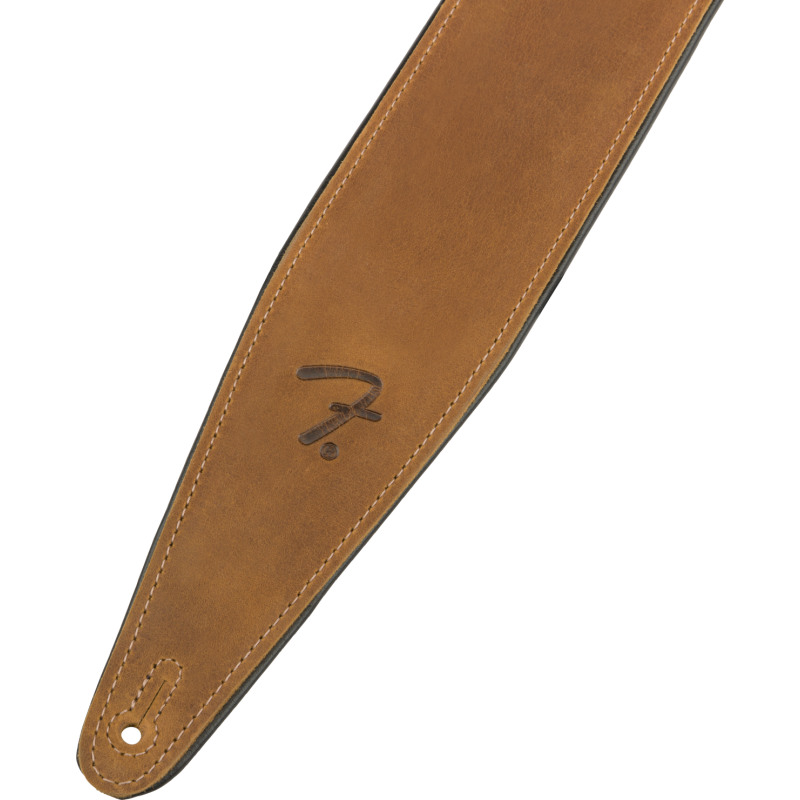 FENDER 2.5" RIGHT HEIGHT LTHR COGNAC REMEN