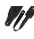 LEVY'S 3" TOP GRAIN LEATHER STRAP M26PD-BLK REMEN