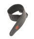 LEVY'S 4.5" GARMENT LEATHER BASS STRAP MSS2-4-BLK REMEN