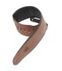 LEVY'S 4.5" GARMENT LEATHER BASS STRAP MSS2-4-BRN REMEN
