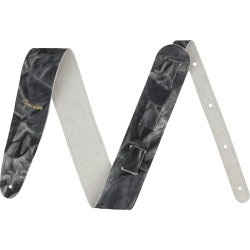 FENDER TIE DYE LEATHER BLACK REMEN