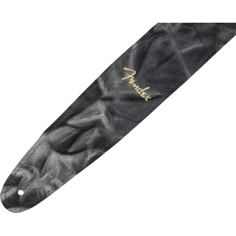 FENDER TIE DYE LEATHER BLACK REMEN