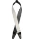 FENDER 2" OMBRE SILVER SMOKE REMEN