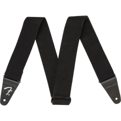 FENDER 2" SUPERSOFT BLACK REMEN