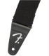 FENDER 2" SUPERSOFT BLACK REMEN
