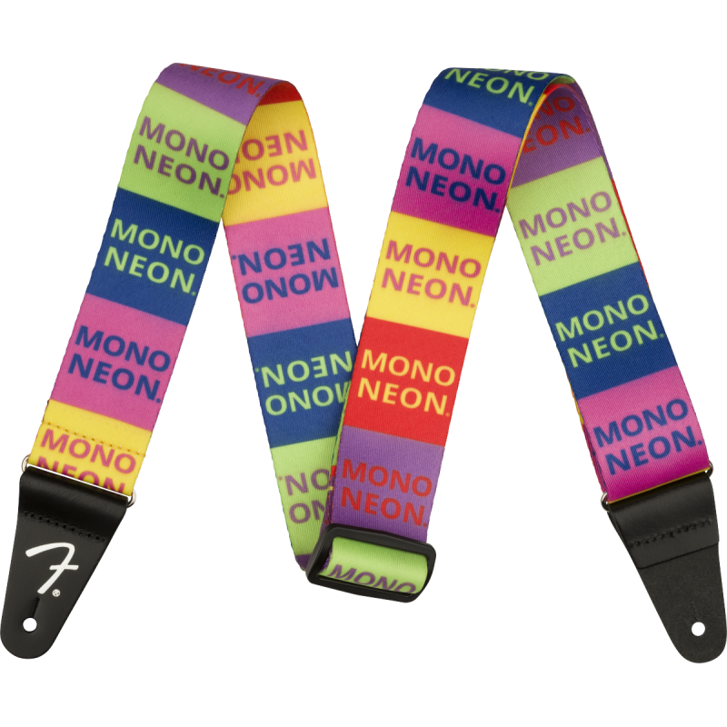 FENDER MONONEON LOGO STRAP MULTI REMEN