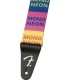 FENDER MONONEON LOGO STRAP MULTI REMEN