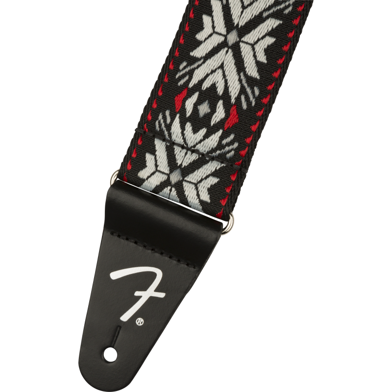 FENDER 2" PASADENA WOVEN RED SNOWF REMEN