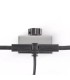 ROCKBOARD PATCH FLAT power 15cm kutni KABEL