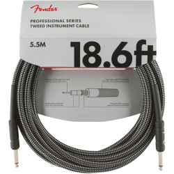 FENDER INSTRUMENT PRO 18.6' GREY TWEED 5,5 m KABEL