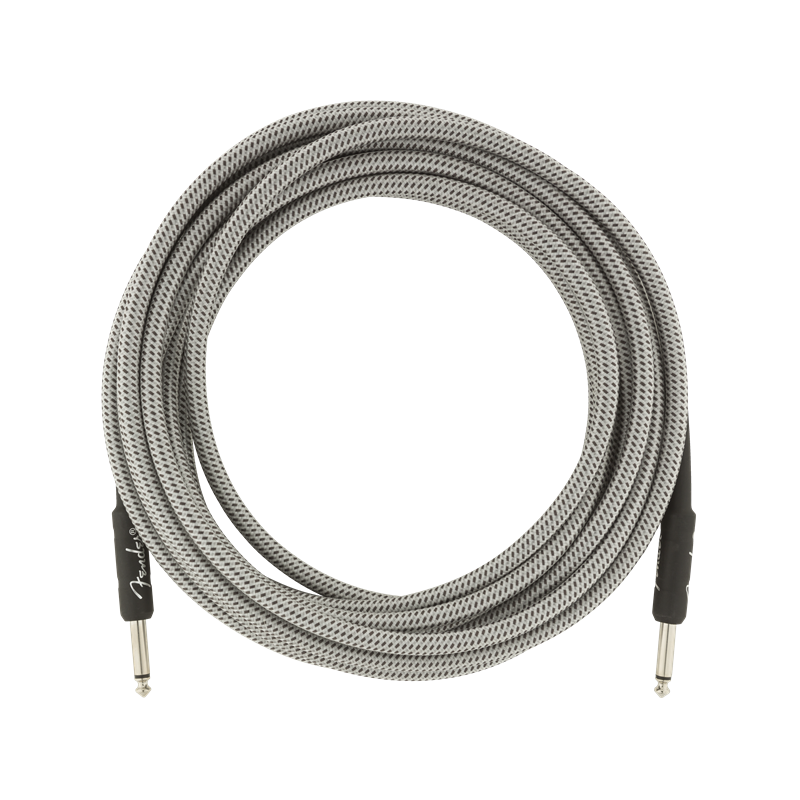FENDER INSTRUMENT PRO 18.6' WHITE TWEED 5,5 m KABEL