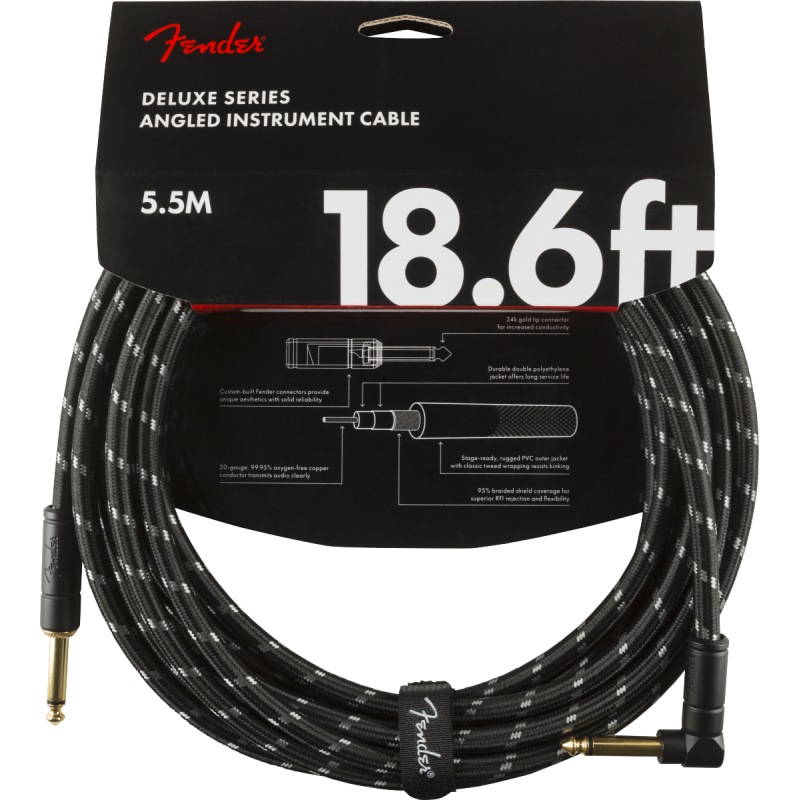 FENDER INSTRUMENT DELUXE 18.6' BTWD 5,5 m KUTNI KABEL
