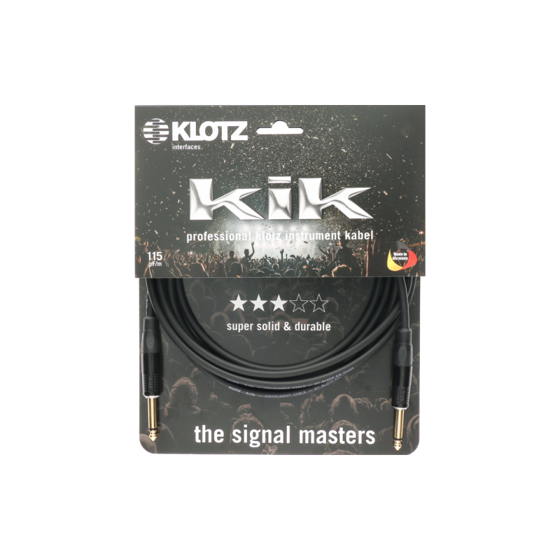 KLOTZ INSTRUMENTALNI KIKKG3.0 PPSW 3m KABEL